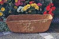 Landscapers Select T51550-3L Planter Liner, 24 in W, 9 in H, Rectangular, Natural Coconut, Brown, Pack of 10