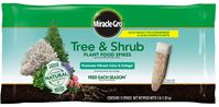 Miracle-Gro 4851012 Tree and Shrub Plant Food, Spike, 15-5-10 N-P-K Ratio