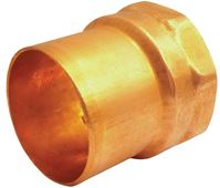 Elkhart Products 103-2 Series 30236 Street Pipe Adapter, 1/2 in, FTG x Female, Copper