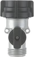 Gilmour 05V Shut-Off Valve, Zinc Body, Chrome