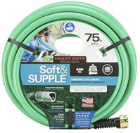 Swan SNSS58075 Garden Hose, 75 ft L, Rubber/Vinyl, Green