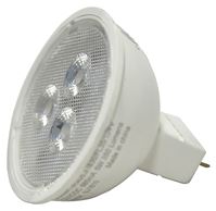 Sylvania 79129 LED Bulb, Track/Recessed, MR16 Lamp, 35 W Equivalent, GU5.3 Lamp Base, Clear, Warm White Light