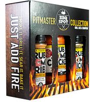 BBQ Spot Pitmaster, Rub Some Series OW89071 BBQ Gift Pack, 3 lb