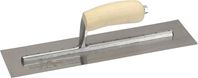 Marshalltown MXS57 Finishing Trowel, 14 in L Blade, 3 in W Blade, Spring Steel Blade, Square End, Curved Handle