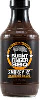 Burnt Finger BBQ OW85556 BBQ Sauce, 14 oz, Bottle