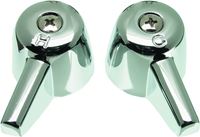 Danco 80401 Faucet Handle, Metal/Zinc, Chrome Plated, For: Central Brass Kitchen and Bathroom Sink Faucets