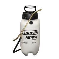 CHAPIN Premier Pro XP 21220XP Handheld Sprayer, 2 gal Tank, Poly Tank, 42 in L Hose, White