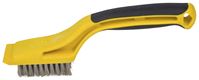 Hyde 46800 Stripping Brush, 2-1/4 x 1-1/8 in Brush, Stainless Steel Trim