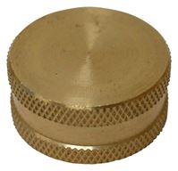 Plumb Pak PP850-68 Garden Hose Cap, 3/4 in, Brass, Pack of 6