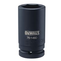 DeWALT DWMT75146OSP Impact Socket, 30 mm Socket, 3/4 in Drive, 6-Point, CR-440 Steel, Black Oxide