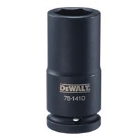 DeWALT DWMT75141OSP Impact Socket, 24 mm Socket, 3/4 in Drive, 6-Point, CR-440 Steel, Black Oxide