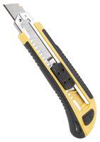 Vulcan Utility Knife, 4-7/8 in L Blade, 18 mm W Blade, High Carbon Steel Blade, Soft-Grip Handle