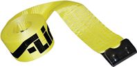 ANCRA 41660-10-30 Winch Strap with Flat Hook, 3 in W, 30 ft L, 5400 lb Vertical Hitch, Polyester
