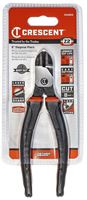 Crescent Z2 K9 Series Z5426CG Plier, 6-1/2 in OAL, 8 AWG Cutting Capacity, 3/4 in Jaw Opening, Black/Rawhide Handle