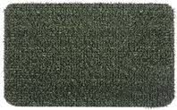 Grassworx Clean Machine Series 10372030 Door Mat, 30 in L, 18 in W, Rectangular, Medium Flair Pattern, Evergreen