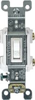 Leviton RS115-WCP Switch, 15 A, 120 V, 3 -Position, Push-In Terminal, Thermoplastic Housing Material, White