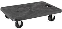 ProSource PFD-1914 Furniture Dolly, 200 lbs, 19-1/2 in W Platform, 14-1/2 in D Platform, Polypropylene Platform