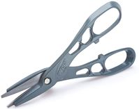 Crescent Wiss W12L Snip, 12 in OAL, 3 in L Cut, Compound Cut, Steel Blade, Loop Handle