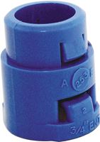 Carlon A253E-CAR Terminal Adapter, 3/4 in, 1.4 in L, PVC, Blue