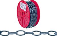 Campbell 072-2002N Decorator Chain, #10, 40 ft L, 35 lb Working Load, Metal, Poly-Coated