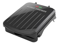 George Foreman GRS040B Electric Grill and Panini Press, Black