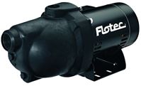 Flotec FP4032 Jet Pump, 9.6/19.2 A, 115/230 V, 1 hp, 1-1/4 in Suction, 1 in Discharge Connection, 25 ft Max Head, 18 gpm