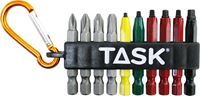 Task T67918 Carabiner Clip Set, 10-Piece, Steel