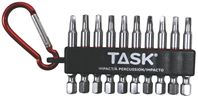 Task T67919 Carabiner Clip Set, 10-Piece, Steel
