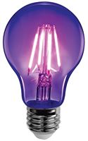 Feit Electric A19/BLB/LED LED Bulb, General Purpose, A19 Lamp, 60 W Equivalent, E26 Lamp Base, Black Light, Pack of 6