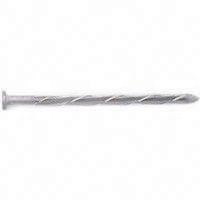 ProFIT 0004185 Siding Nail, 12d, 3-1/4 in L, Steel, Galvanized, Flat Head, Spiral Shank, 5 lb