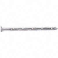 ProFIT 0003245 Finishing Nail, 60D, 6 in L, Carbon Steel, Brite, Flat Head, Spiral Shank, 5 lb