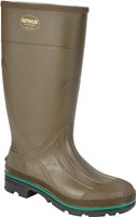 Servus Northener Series 75120-14 Non-Insulated Work Boots, 14, Brown/Green/Olive, PVC Upper, Insulated: No