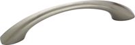 Amerock Allison Value Series TEN53003G10 Cabinet Pull, 4-13/16 in L Handle, 1-1/16 in Projection, Zinc, Satin Nickel