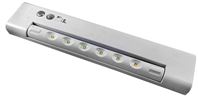AmerTac LPL641MW Rotating Light, 1.5 V, 1.71 W, AA Battery, 1-Lamp, LED Lamp, 150 Lumens, 3000 K Color Temp, White