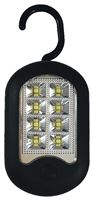 AmerTac LBUTIL1000 Utility Light, AAA Battery, Alkaline Battery, LED Lamp, 100 Lumens, 15 to 20 hr Run Time, Black, Pack of 6
