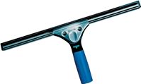 Unger Professional 960140 Performance Grip Squeegee, 18 in Blade, Rubber Blade, Blue