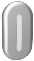 AmerTac Modo Series NL-MODO-N Curve Night Light, 120 V, 0.5 W, LED Lamp, Warm White Light, 1 Lumens, 3000 K Color Temp