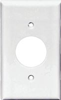 Eaton Wiring Devices PJ7W Wallplate, 4-1/2 in L, 2-3/4 in W, 1 -Gang, Polycarbonate, White, High-Gloss, Pack of 25