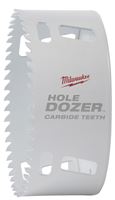 Milwaukee 49-56-0744 Hole Saw, 4-1/4 in Dia, 1.62 in D Cutting, 4 TPI, Carbide Cutting Edge