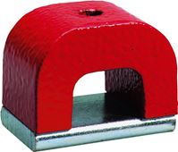 General 370-2 Horseshoe Magnet, 1-1/8 in W, 3/4 in H, Alnico