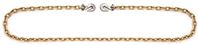 Campbell T0513698 Binder Chain, 3/8 in, 20 ft L, 6600 lb Working Load, 70 Grade, Steel, Chrome Yellow/Zinc