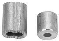 Campbell B7675404 Cable Ferrule and Stop Set, 1/16 in Dia Cable, Aluminum