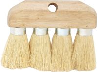 DQB 11942 Roof Brush, 3-1/2 in L Trim, White Bristle