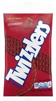 Twizzlers TWZ12 Candy and Gum Licorice, Strawberry Flavor, 7 oz Bag, Pack of 12