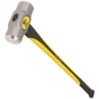 Vulcan 34499 Hammer, 10 lb Head, Sledge, Forged Milled Head, Steel Head