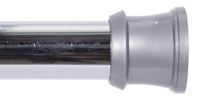 Kenney KN609C/40V1 Shower Tension Rod, 42 to 72 in L Adjustable, Steel, Chrome