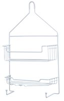 Kenney KN614121 Hanging Shower Caddy, 2-Shelf, Metal