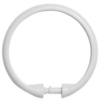 Kenney KN61217 Shower Ring, Plastic, Pack of 6