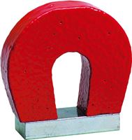 General 370-1 Horseshoe Magnet, 1-1/8 in W, 1 in H, Alnico