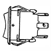 US Hardware M-146C Bilge Pump Switch, 3-Way, For: Pump That Draws 10 A or Less